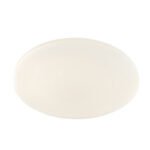 Plafoniera metal/alb acrilic, efect strălucitor, comutare cu un întrerupător de perete, memorie, lumină de noapte, compatibilă cu Google Assistant și Alexa, reglabilă, telecomandă, fixare culoare, ø540 V:75, LED 30W 230V, 243-2430lm, CCT 2700-6500K