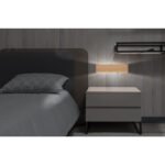 Aplica de perete metal lemn aspect maro, acril alb, luminează în sus și în jos, intrerupator, LxH: 295x80, AL: 45, incl. 1xLED 12W 230V, sursă 1400lm, ieșire 450lm, 3000K - imagine 3