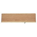 Aplica de perete metal lemn aspect maro, acril alb, luminează în sus și în jos, intrerupator, LxH: 295x80, AL: 45, incl. 1xLED 12W 230V, sursă 1400lm, ieșire 450lm, 3000K - imagine 5