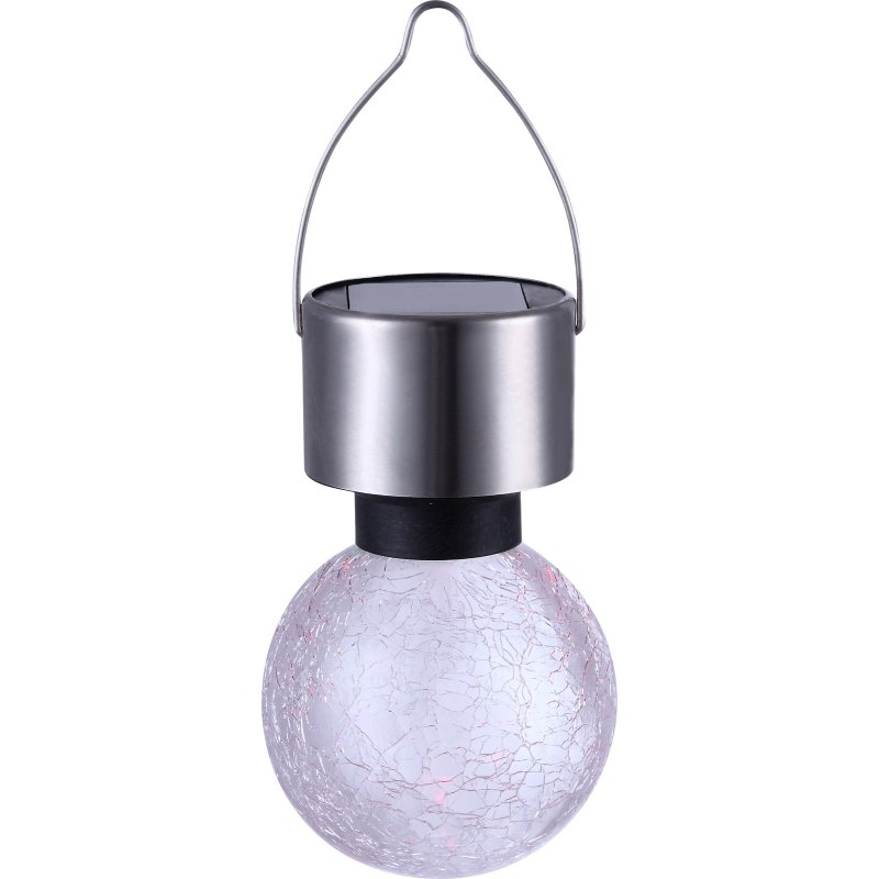 solar-33058-g17994 Corp de iluminat solar, meral/mozaic, inaltime min de atarnare 15cm, Display de 12 buc, IP44, schimbare culori, BxH:65x157, inkl. 1xRGB LED 0,05W 3V - imagine 1