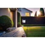 Corp iluminat solar, plastic negru, IP44, LxlxH:210x143x680, inkl. 1xLED 0,06W 3,2V - imagine 3
