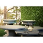 Lampă solară metal negru, plastic galben, IP44, LxLxH: 215x175x250mm, inclusiv LED 0.06W 3V, galben - imagine 2