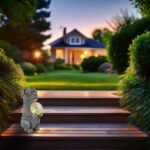 Lumină solară plastic gri mat, sferă de sticlă transparentă crackle, buton, IP44, câine, LxLxA: 175x130x290mm, incl. LED 0.024W 3V, 3000K - imagine 2