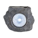 Lumină solară din plastic gri, transparent, IP44, 48 afișaj, LxWxH: 78x70x59mm, incl. LED 0.07W 3V, 4500K - imagine 3
