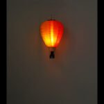 Lumină solară plastic argintiu, plastic maro, textil colorat, metal negru mat, buton, efect de foc, IP44, ø: 270mm, H: 440mm, incl. 24x LED 0.06W 3V, 1800K - imagine 5