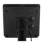 Lumină solară plastic negru mat/transparent, 4 moduri de iluminare: 3000K / 3000K intermitent / colorat / colorat intermitent, IP44, LxLxA:7700x30x150mm, panou solar: 9,5 x 9,5 x 23 cm, incl. 20x LED 0,06W 3V, 3000K - imagine 4