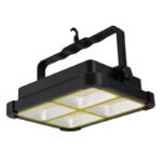 Lampa solara plastic negru,sticla transparenta,reglabil,cablu USB incl., functii agatat,in picioare sau magnet; Încărcare prin panou solar/cablu USB, IP44, LxH: 215x172mm, AL:55mm, incl.LED30W 3.2V, 2000lm,4000K - imagine 3