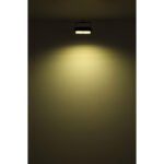 Lampa solara plastic negru,sticla transparenta,reglabil,cablu USB incl., functii agatat,in picioare sau magnet; Încărcare prin panou solar/cablu USB, IP44, LxH: 215x172mm, AL:55mm, incl.LED30W 3.2V, 2000lm,4000K - imagine 5