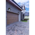 Lumină solară metal negru mat, plastic negru mat, alb, sticlă transparentă, comutator cu buton, comutator în trepte, memorie, IP65, LxA: 143x155mm, AL: 110mm, LED 8W 5V, 200-1000lm, CCT 3000/4000/6500K