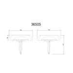 Lumină solară aluminiu turnat sub presiune negru mat, plastic negru/opal, comutator cu buton, comutator în trepte, IP65, poate fi utilizată cu vârf de sol sau ca lumină de perete, LxLxH: 140x140x36mm, incl. LED 1.2W 3.7V, 3000K - imagine 6