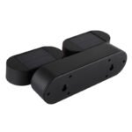 Lumină solară plastic negru mat, plastic opal, comutator de presiune, mobil, senzor inclus, IP44, LxWxH: 230x103x550mm, înălțime fără vârf de sol: 5 cm, incl. LED 7.2W 3V, 300lm, 3000K - imagine 5