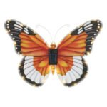 Lampă solară din plastic colorat, plastic negru mat, plastic transparent, comutator de presiune,  IP44, lățime x înălțime: 350x245mm, diametru interior: 25mm, incl. 26x LED 0.06W 3V, 3000K - imagine 4