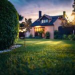 Lumină solară metalică de culoare ruginie, glob de sticlă transparentă, cristale de sticlă galbenă, comutator glisant, IP44, roată de vânt pe vârf de sol, LxWxH: 200x90x500mm, incl. LED 0.024W 3V, 3000K