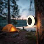 Lampă solară din oțel inoxidabil negru mat, plastic satinat, textil negru, pornire/oprire tactilă, variator de intensitate a luminozității, ieșire USB, IP54, ø:125mm, H:27.5mm, LED 3W 3.7V, 200lm, 3000K