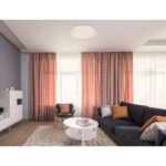 Plafoniera, metal alb, plastic argintiu, alb acrilic, functie de memorie, lumina de noapte, reglabila, telecomanda, fixare culoare, Ø505, V:80, inclusiv 1xLED 24W 230V, sursa 2580lm, iesire 1800lm, schimbarea culorii luminii 2700-6500K - imagine 2