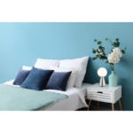 Lampă de masă metal nichel mat, acril opal, cablu PVC alb, touch on/off, dimmer tactil reglabil continu, funcție de memorie, excl. adaptor, USB-A 2.0/USB-C, IP41, ø: 120mm, H: 235mm, incl. LED 1.5W 230V, sursă 160lm, ieșire 140lm, CCT 3000/6500/4500K