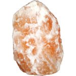 Veioza din sare de cristal, 7-10 kg, U40510N placă de bază filetat in piatră, comutator,lxh: 170x300, excl 1xE14 15W 230V.