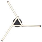Plafoniera metal negru mat, plastic alb, mobil, CCT prin comutator de perete, D: 600, H: 125, incl. 1xLED 18W 230V, sursă 1940lm, ieșire 1500lm, CCT 3.000-4000-6.000K - imagine 4