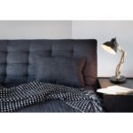 Lampa de birou,lemn, metal negru, cablu de 1,5 m, comutator, LxWxH: 320x160x450, excl 1xE27 40W 230V.