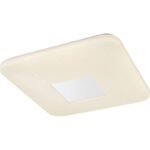 Plafoniera, metal lab, acrilic alb, crom, 2700-4200-6500 Kelvin, comutabil de la: 150-1700lm , dimabil,telecomanda, culori fixabile, Lxlxh :. 435x435x65, inclusiv 1xLED 24W 230V, 150-1700lm - imagine 4