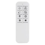 Lumină suspendată aluminiu periat argintiu/auriu, plastic alb, reglabil, mai multe niveluri prin întrerupător de perete, funcție de memorie, telecomandă, ø: 617mm, H: 1200mm, LED 40W 230V, sursă 600-4704lm, ieșire 300-2127lm, CCT 2700-6500 - imagine 5