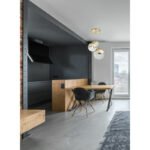 Suspensie ,metal auriu mat, sticla auriu transparent, 3 bile cu DM: 20 - 25 - 30 cm, D: 510, H: 1200, excl 3xE27 40W 230V - imagine 2