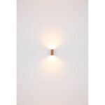Corp de iluminat pentru exterior din aluminiu turnat sub presiune, optică din lemn, sticlă transparentă, direcția luminii: în jos, IP44,  l x I x A: 68x80x92mm, excl. 1x GU10 35W 230V - imagine 5