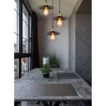 Suspensie metal negru mat, metal negru mat, cablu PVC negru, ø: 330mm, H: 1550mm, excl. 3x E27 60W 230V