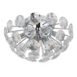 Plafonieră din metal cromat, cristale K9 transparente, ø: 390mm, H: 220mm, excl. 10x G9 7W 230V - imagine 5