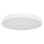 Plafoniera metal alb, plastic alb, funcție de memorie, reglabil, telecomandă, culori fixabile, D: 600, H: 105, incl.1xLED 48W 230V, sursă 3960lm, ieșire 3100lm, CCT 3.000-6.000 - imagine 3