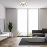 Plafoniera cu ventilator Horacio, Alb, LED 67W, Ø490mm Rabalux