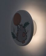 Hedgy,ind.wall, LED9W, D12cm, hedgehog 71099 - imagine 4
