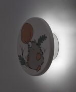 Hedgy,ind.wall, LED9W, D12cm, hedgehog 71099 - imagine 5
