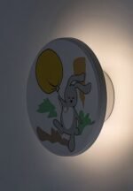 Hopply,ind.wall, LED9W, D12cm, bunny 71100 - imagine 4