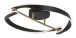 Adalind,ind.ceil. LED40W, black/gold 71149