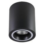 Plafonieră Kobald, Negru, GU10 1x24W, Ø80mm Rabalux - imagine 3