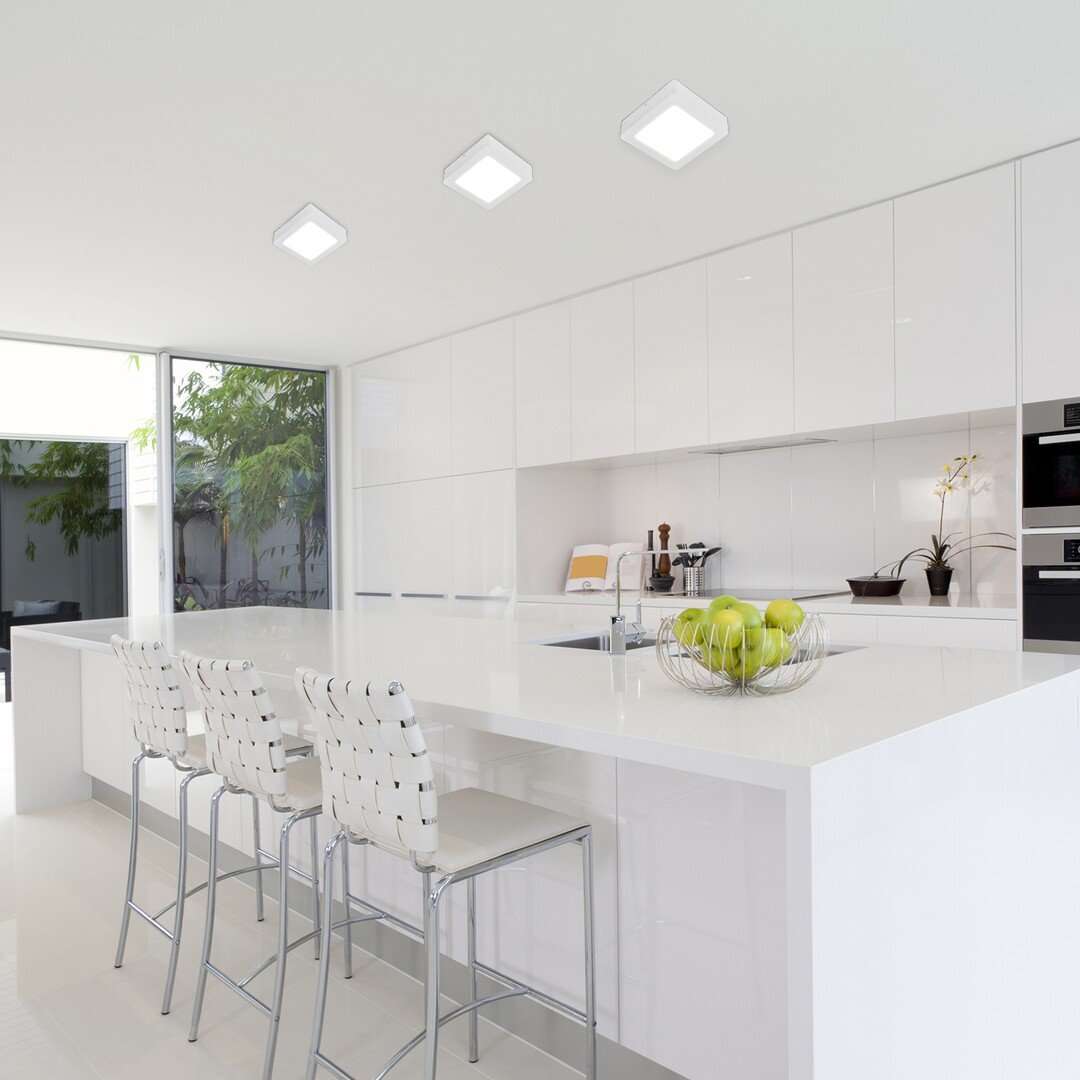 71197-e-1 Spot Shaun2, Aplicat, Alb, LED 24W, 4000K, 220x220mm Rabalux - imagine 1