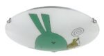 Lampă copii Flappy, Alb, E27 2x60W, Rabalux - imagine 2