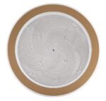 Efrael,ind.ceil. LED24W, D40cm, gold 71281 - imagine 10