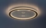 Zofrael,ind.ceil. LED34W, D51cm, gold 71282 - imagine 3