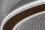 Zofrael,ind.ceil. LED34W, D51cm, gold 71282 - imagine 7