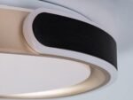 Jindri,ind.ceil. 48W, D50cm, black/gold 71292 - imagine 6