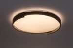 Laleh,ind.ceil. LED48W, D50cm, black 71306 - imagine 3
