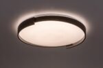 Laleh,ind.ceil. LED48W, D50cm, black 71306 - imagine 4