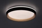 Ladan,ind.ceil. 48W, D50cm, brown/gold 71308 - imagine 4