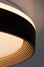 Ladan,ind.ceil. 48W, D50cm, brown/gold 71308 - imagine 6