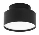 Ovidia,ind.ceil. LED24W, H9cm, black 71320 - imagine 2