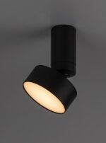 Ovidia,ind.ceil. LED10W, H17cm, black 71321 - imagine 3