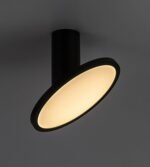 Ovidia,ind.ceil. LED20W, H17cm, black 71323 - imagine 3