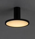 Ovidia,ind.ceil. LED20W, H17cm, black 71323 - imagine 4